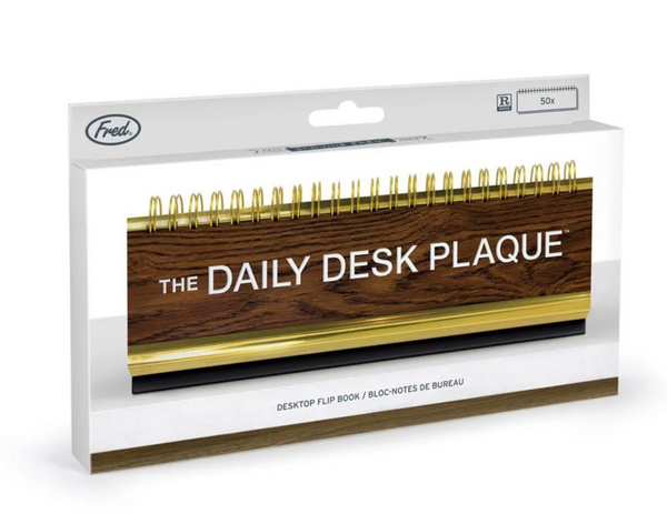 DAILY DESK PLAQUE Desktop Flip Book