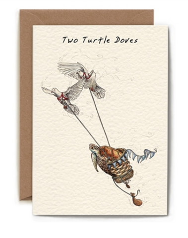 Two Turtle Doves Card