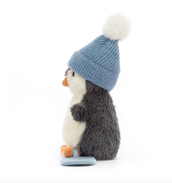 Snowboarding Peanut Penguin