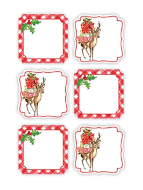 Baby Reindeer Die-Cut Stickers