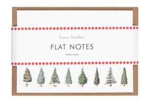 Christmas Trees Flat Note Set