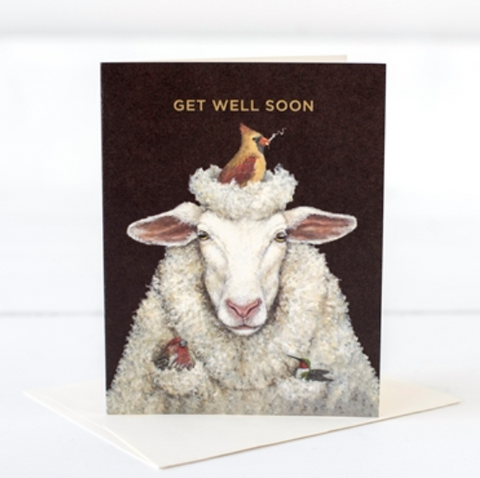 Get Well Sheep Card