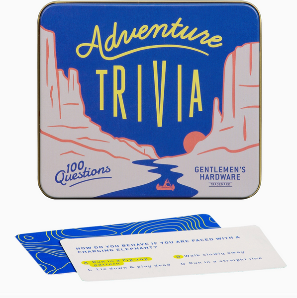 Adventure Trivia - 100 Card Game Set