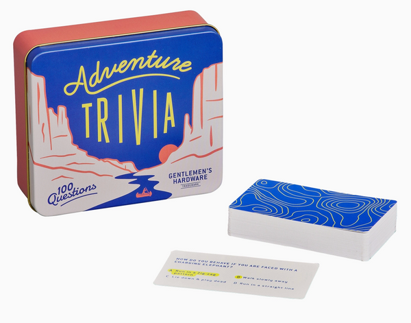 Adventure Trivia - 100 Card Game Set