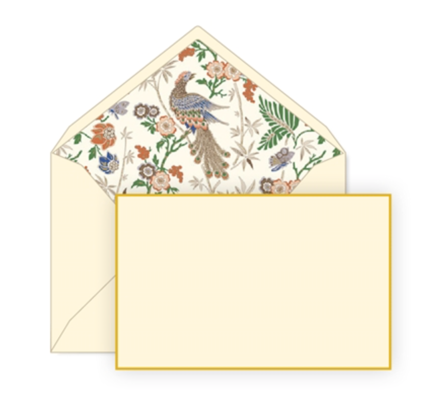 Rossi 100% Cotton Flat Card Letter Sets 25/25