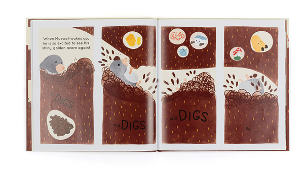 Muswell Mole and the Buried Treasure Book