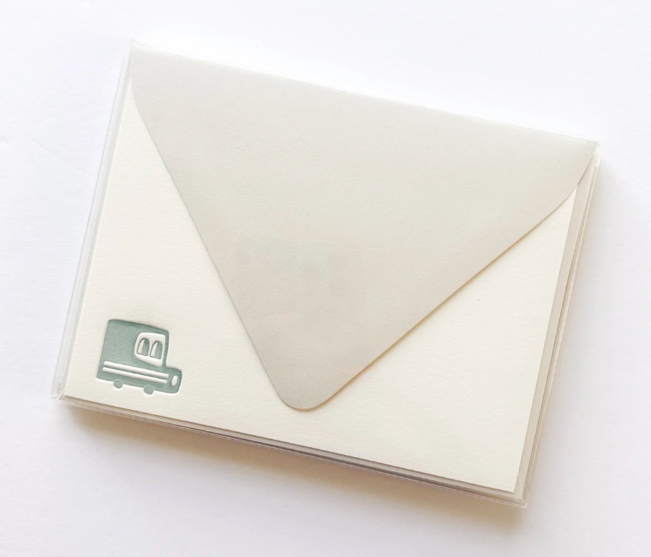 Mail Truck Note Set