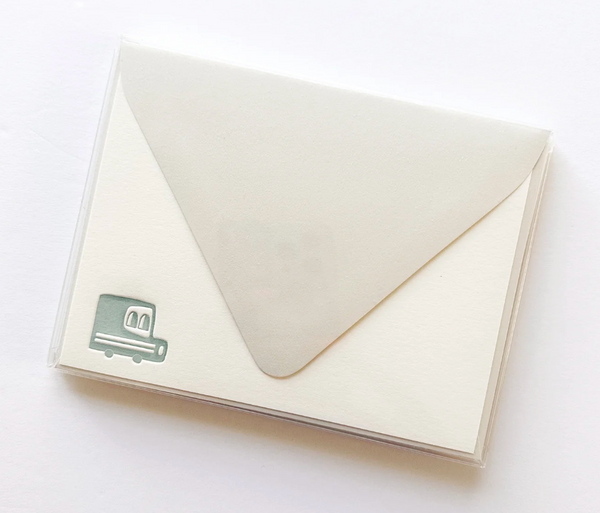 Mail Truck Note Set