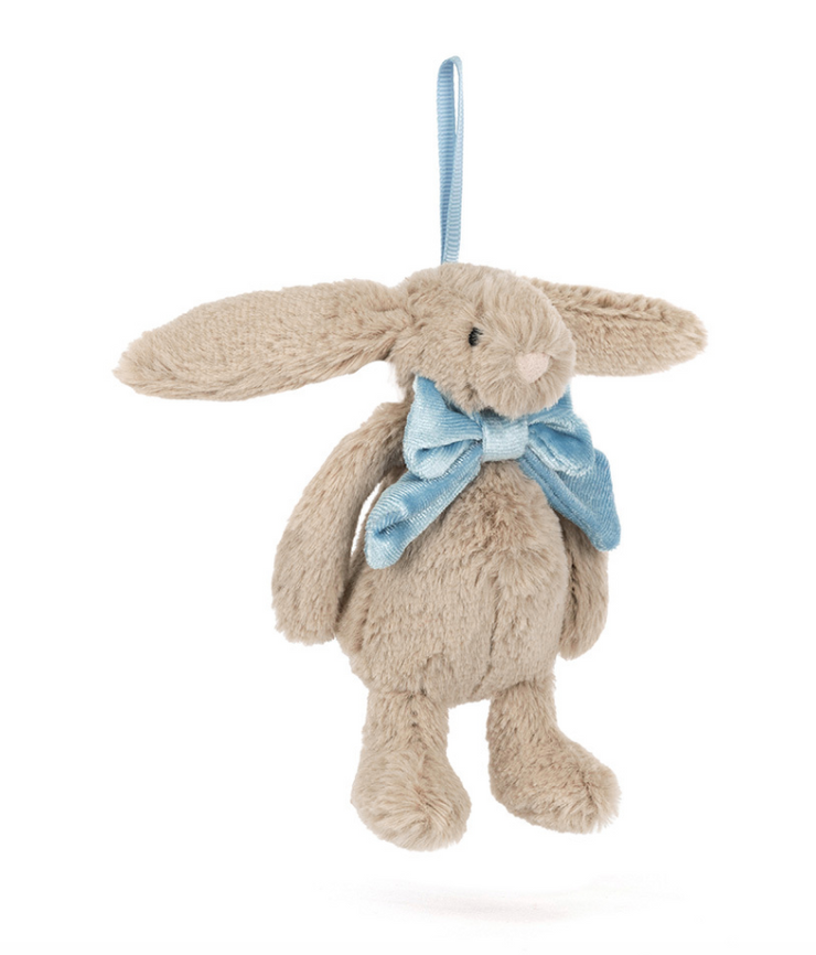 Bashful Beige Bunny Decoration