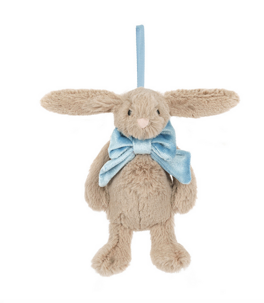 Bashful Beige Bunny Decoration