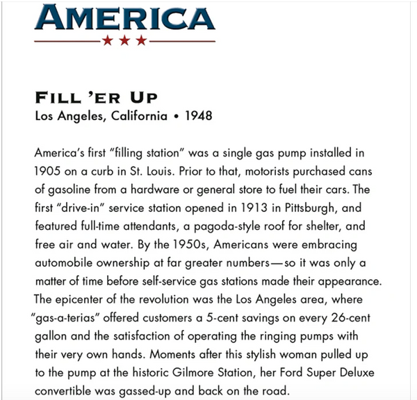 Woman Pumping Gas Birthday