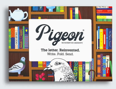 Bookstore Pigeon Folding Stationery Letter Pack
