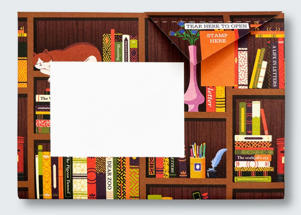 Bookstore Pigeon Folding Stationery Letter Pack