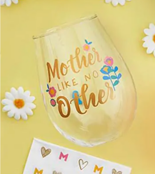 Mother Like No Other Jumbo Wine Glass