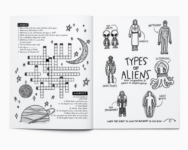 Space, Above & Beyond Coloring, Activity, Jokes, Diy + More