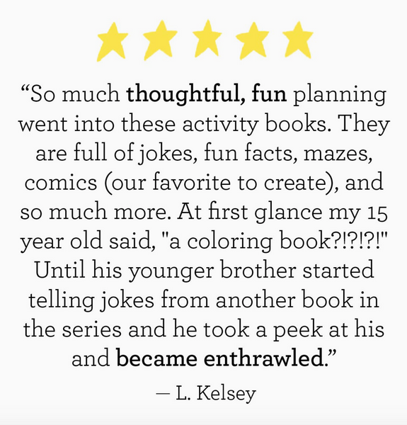 Space, Above & Beyond Coloring, Activity, Jokes, Diy + More