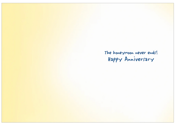 Couple Dancing in Kitchen Anniversary Card