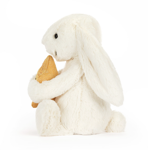 Cream Bunny with Star
