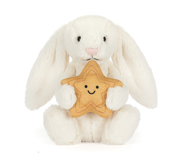 Cream Bunny with Star