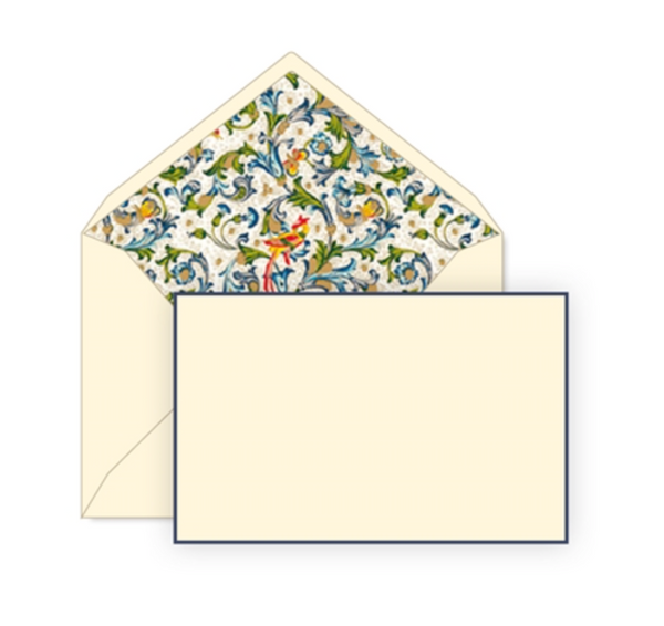 Rossi 100% Cotton Flat Card Letter Sets 25/25
