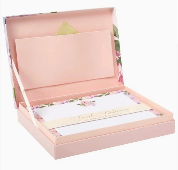 Garden Glory Social Stationery Set