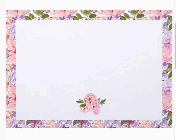 Garden Glory Social Stationery Set