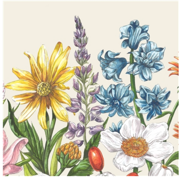 Wildflower Cocktail Napkins