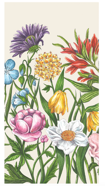 Wildflower Guest Napkin - Pack of 16