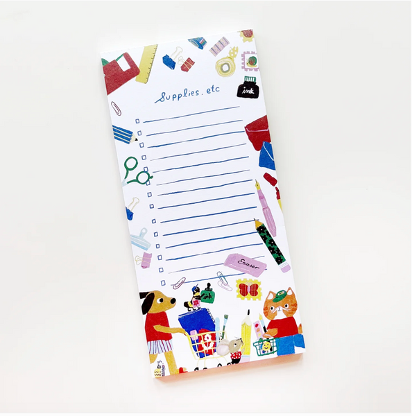 Stocking Up Notepad