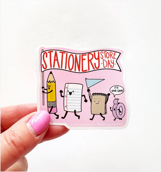 Paper People Parade Vinyl Sticker