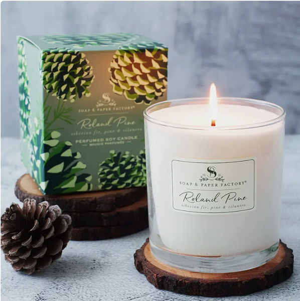 Roland Pine Large Soy Candle