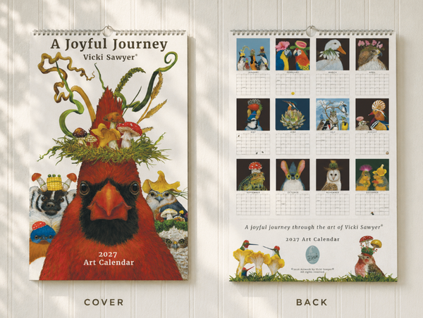 Vicki Sawyer 2027 Art Calendar
