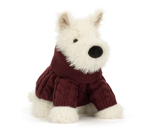 Munro Scottie Dog 'Winter Jumper'