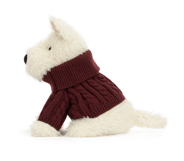 Munro Scottie Dog 'Winter Jumper'