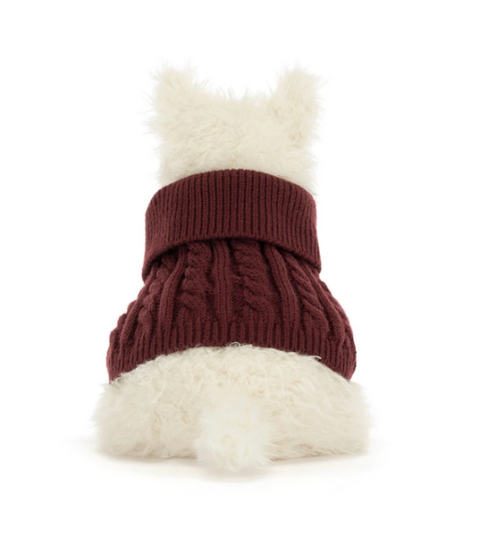 Munro Scottie Dog 'Winter Jumper'