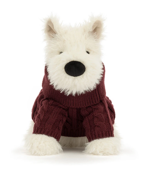 Munro Scottie Dog 'Winter Jumper'