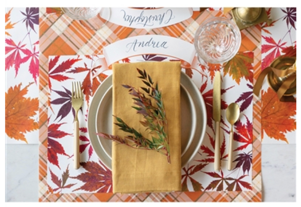 Japanese Maple Placemat - Pad of 20 Sheets