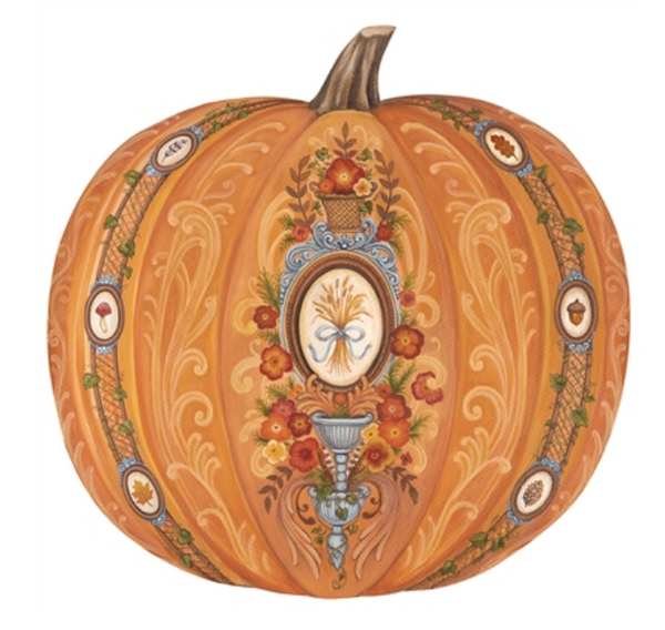 Die-cut Antique Pumpkin Placemat - 12 Sheets