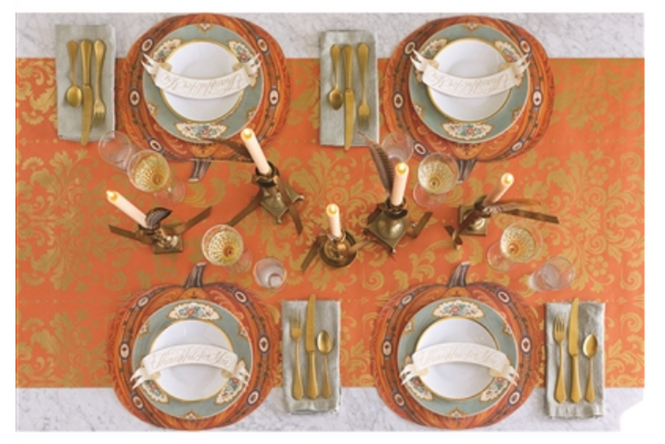 Die-cut Antique Pumpkin Placemat - 12 Sheets
