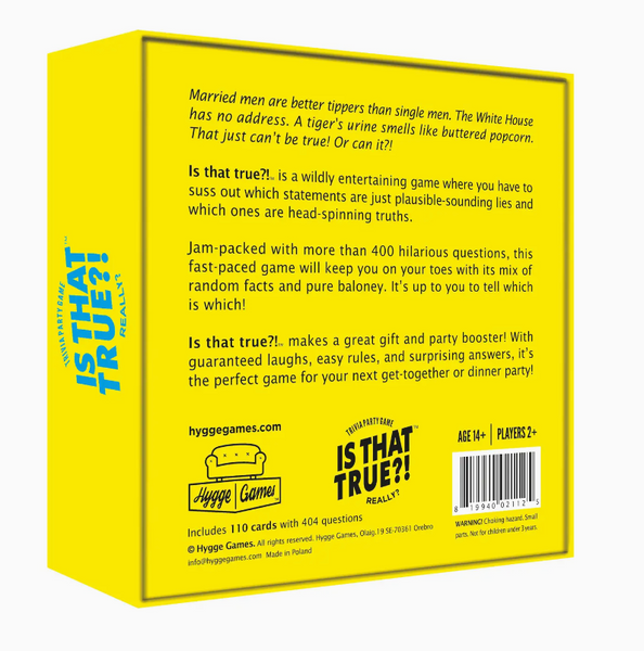 Card Game - Is That True?