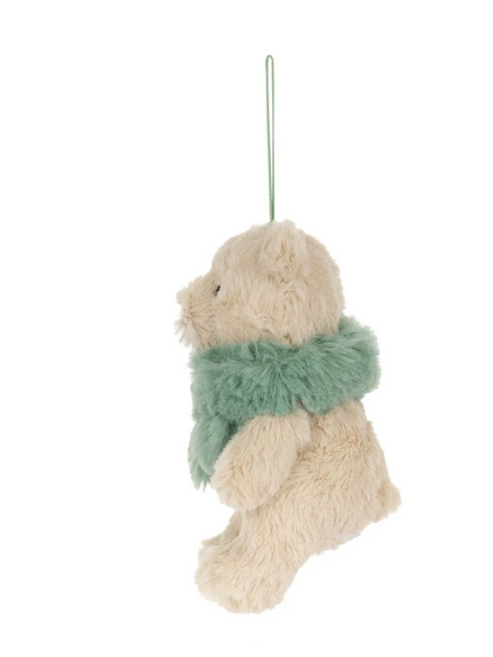 Bartholomew Bear Jr. Winter Warmer Decoration Ornament