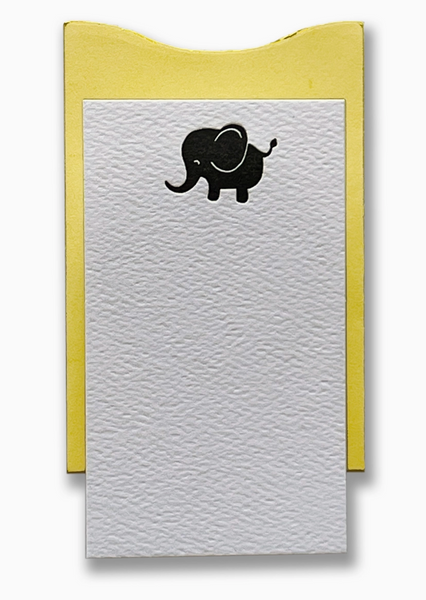 Letterpress Enclosure Card