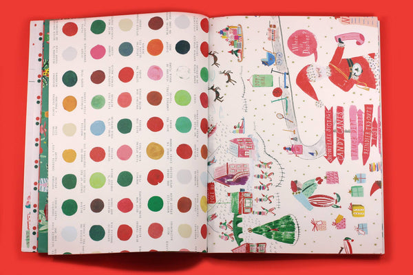 Very Delightful Holiday Wrapping Paper Book