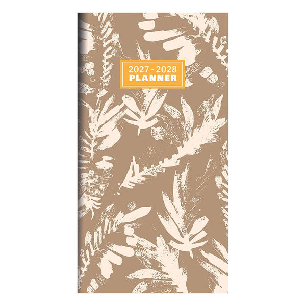 2027-2028 Wheat & Grass Small Monthly Pocket Planner
