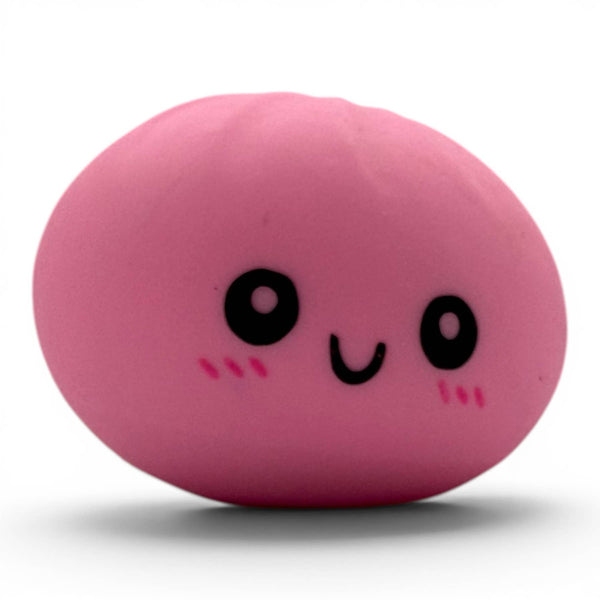 Rainbow Mystery Neon Bun Squishy Toy – 12ct Kawaii Sensory