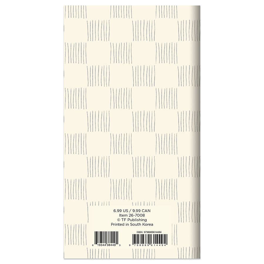Note Checkerboard 2026-2027 Checkerboard Small Monthly Pocket Planner – RSVPNotes.com