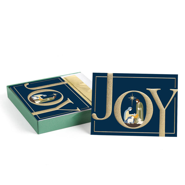 Nativity Joy Boxed Holiday Cards