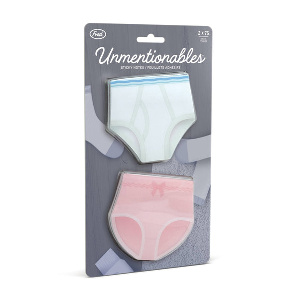UNMENTIONABLES - Underwear Sticky Notes - Set of Two