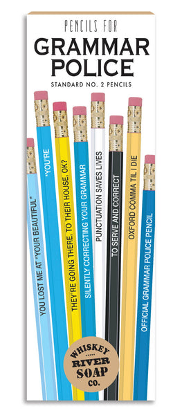 Pencils for Grammar Police Original Package | Funny Pencils