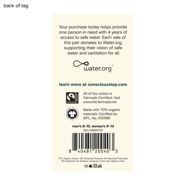 Socks that Give Water (Navy Snowmen): Medium